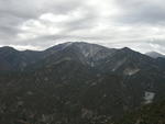 Mount Baldy with a storm on the way