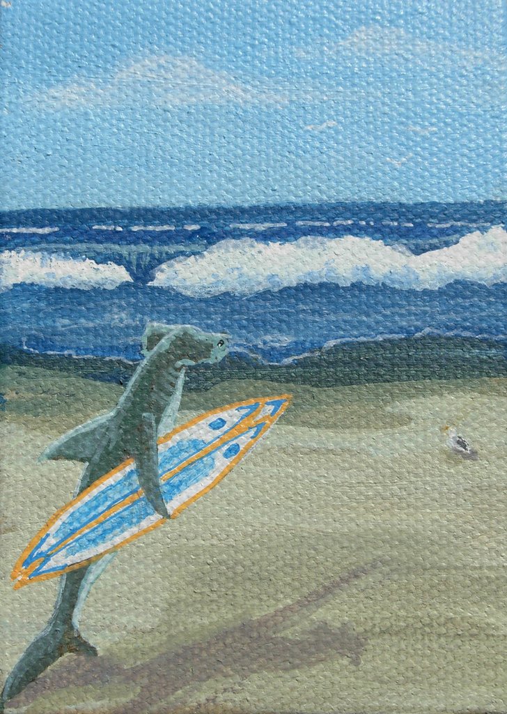 Hammerhead Surfer