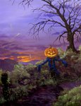 Halloween Paintngs and Art by SKE