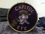 SKE's design for the Rock Band "CAPITOL EYE" bass drum.