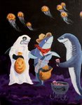Trick or Treat Shark Style