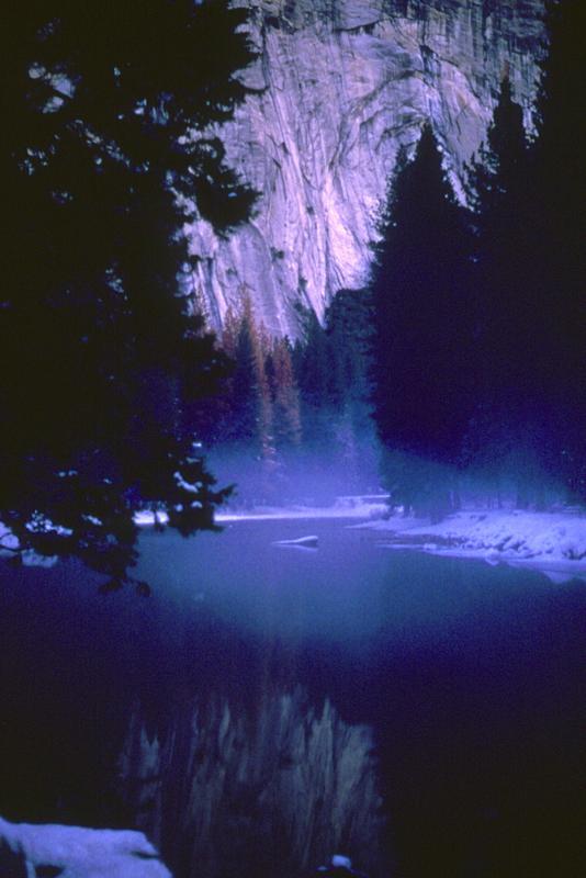 Early Morning Fog on the Merced River