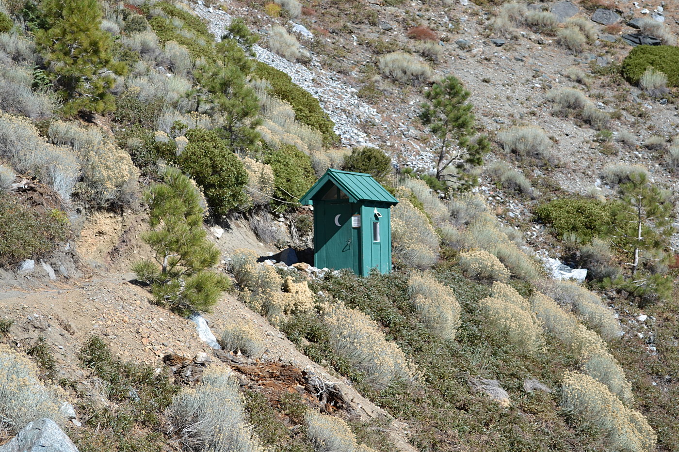 San Antonio Ski Hut Outhouse