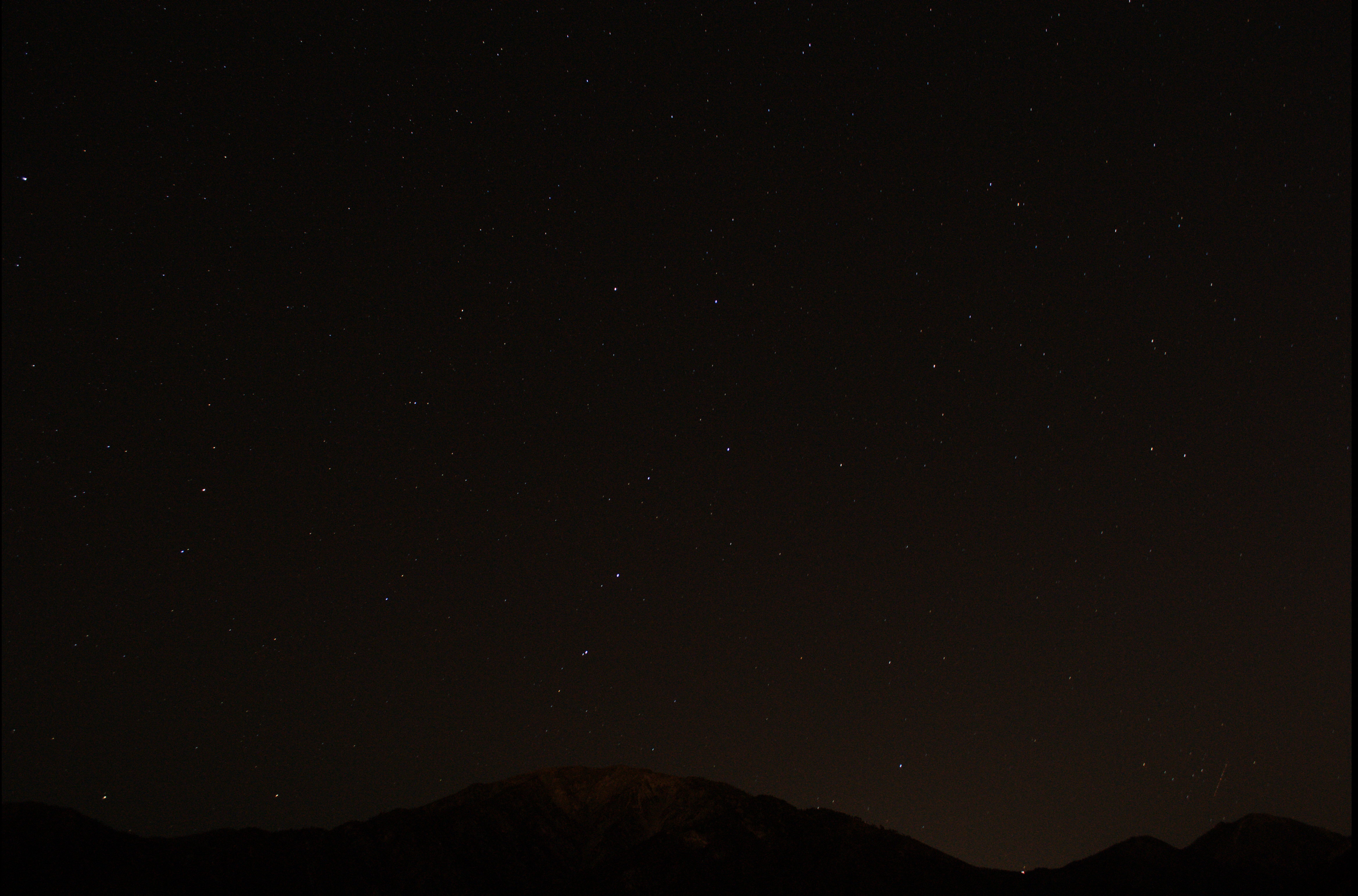 Same Geminid shot but from the raw file