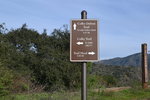 New trail sign