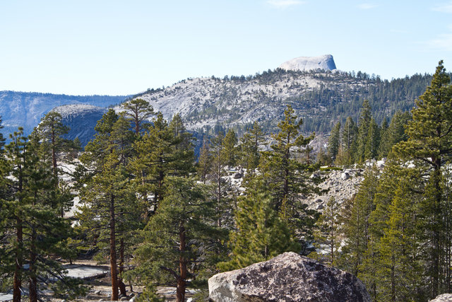 High Trail View towards Half Dome