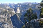 Looking up the Merced River from Glacier Point