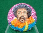 Jimi Hendrix golf ball