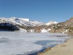 Ellery Lake Beginning To Ice Over in Late November