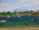 Balboa Bay (acrylic painting on canvas)