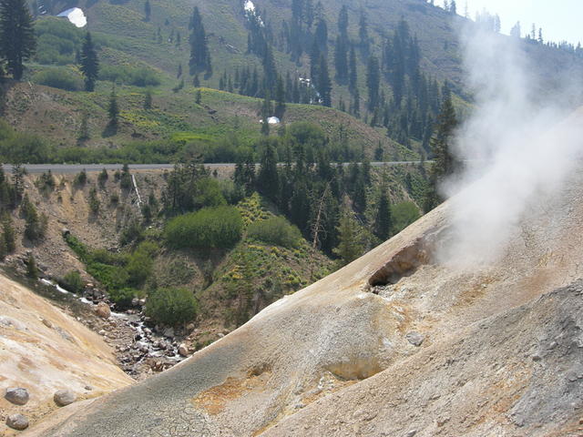 Fumarole at Sulphur Works