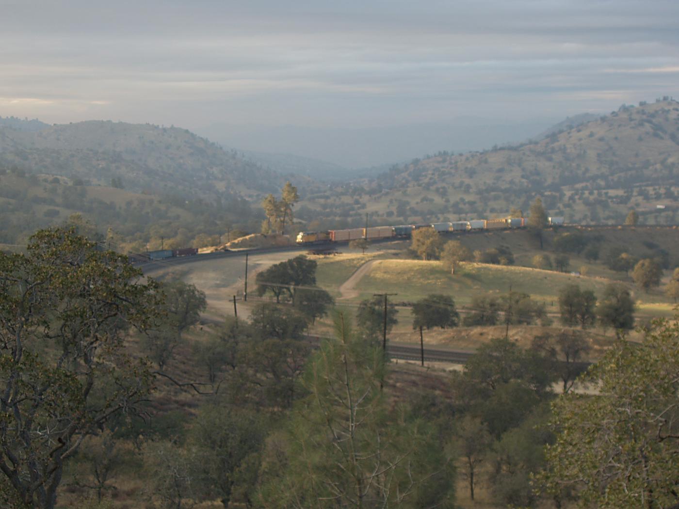 Fading Light at the Tehachapi Loop