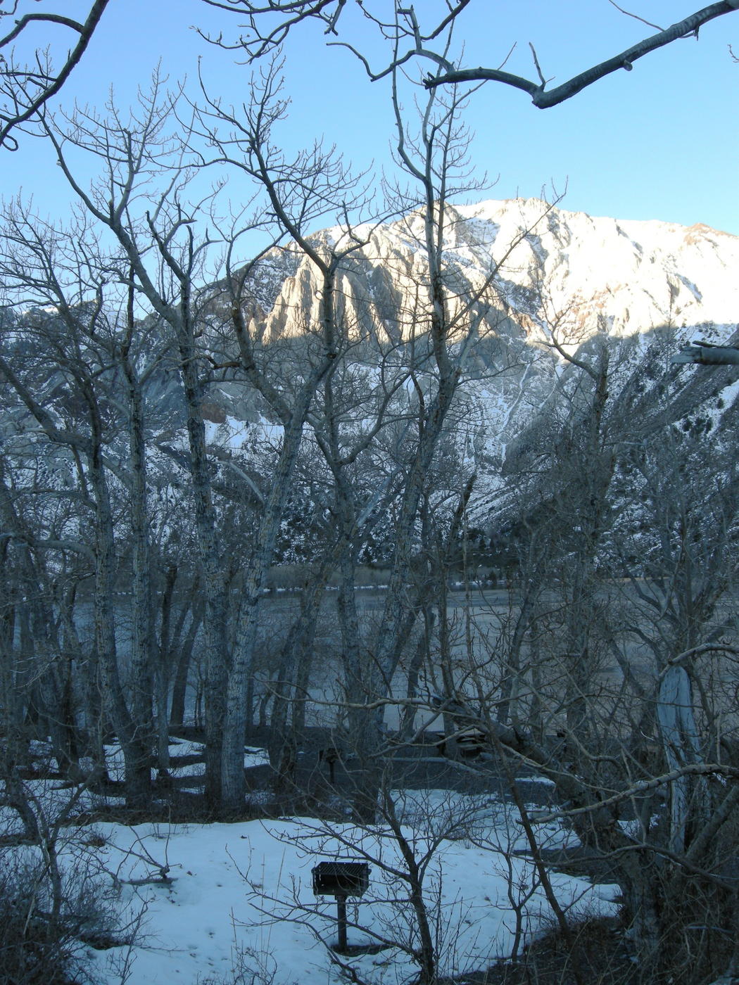 Convict Lake on a January Morning