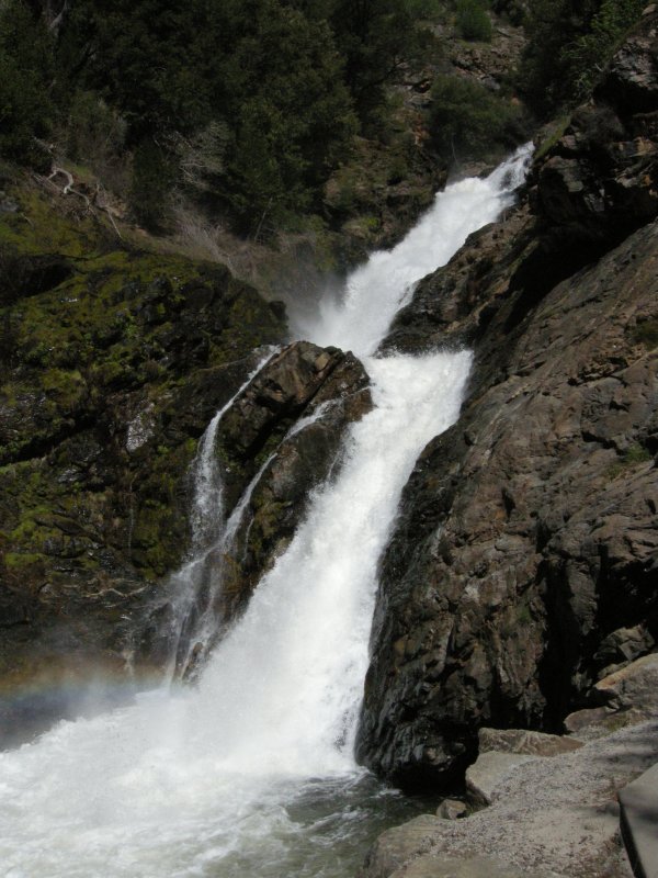 Middle Fork of the Tuolumne River were it meets the South Fork.