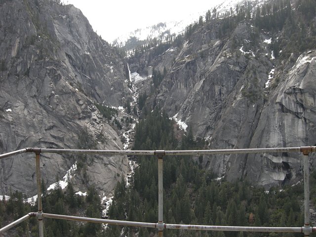 Illilouette Fall and Gorge from Sierra Point