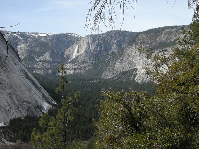 Yosemite Falls from Sierra Point