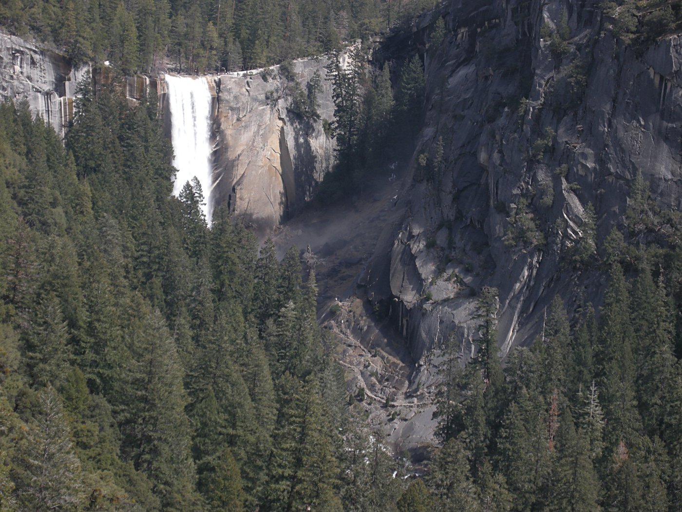 Vernal Fall from Sierra Point