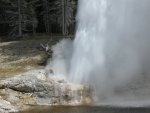 Riverside Geyser Erupting