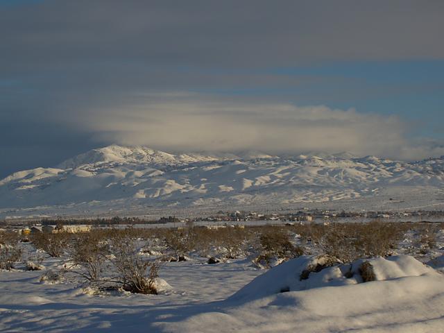 Apple Valley Turns White