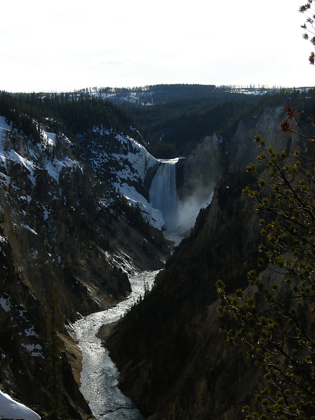 Lower Yellowstone Fall from Artist Point