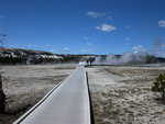 Boardwalk at Upper Geyser Basin