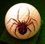 Black Widow Golf Ball