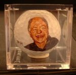 Cheech Marin golf ball