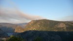 Smoke from Harden fire July 4th 2009