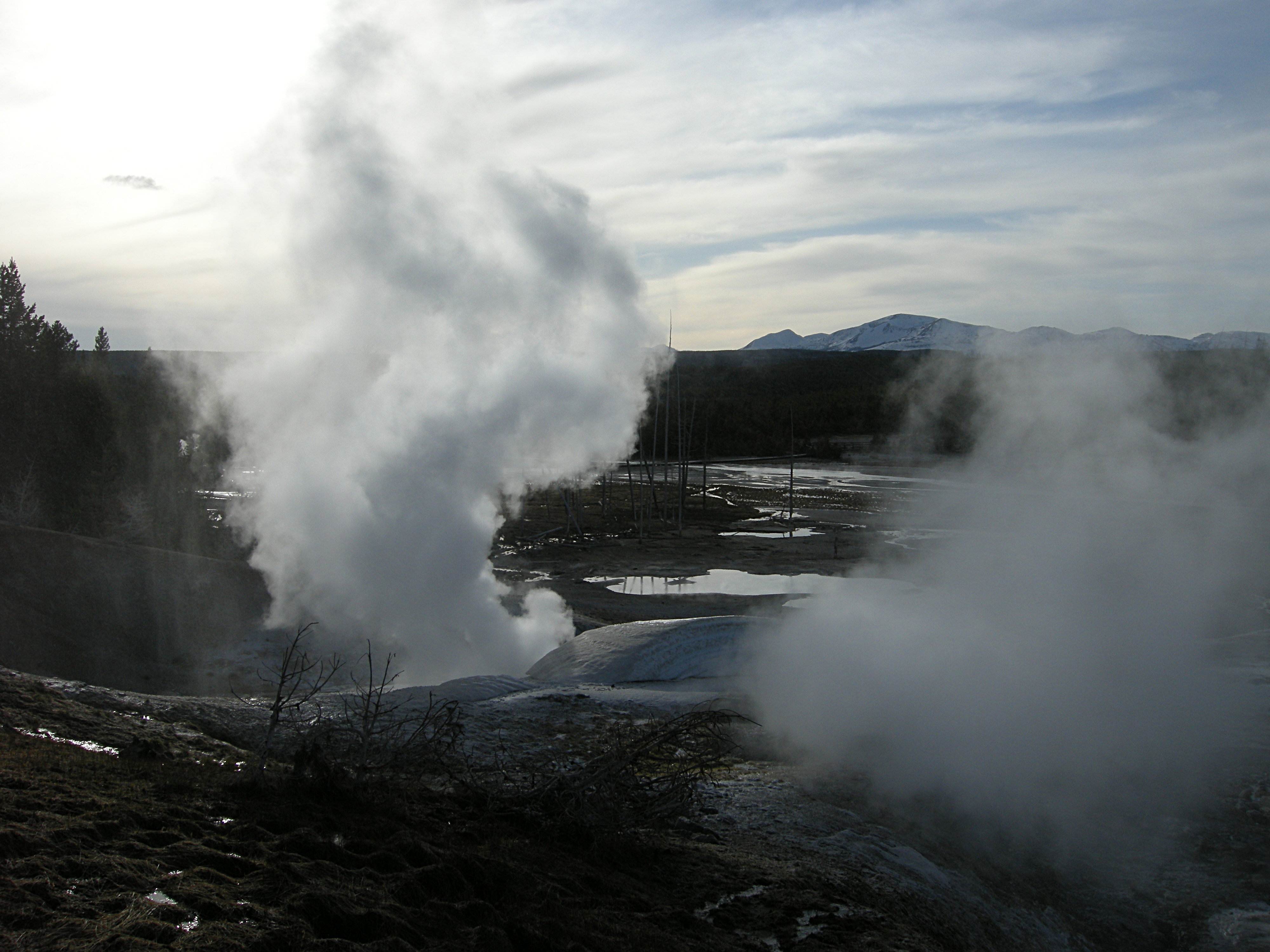 Black Growler Steam Vent - Norris Geyser Basin