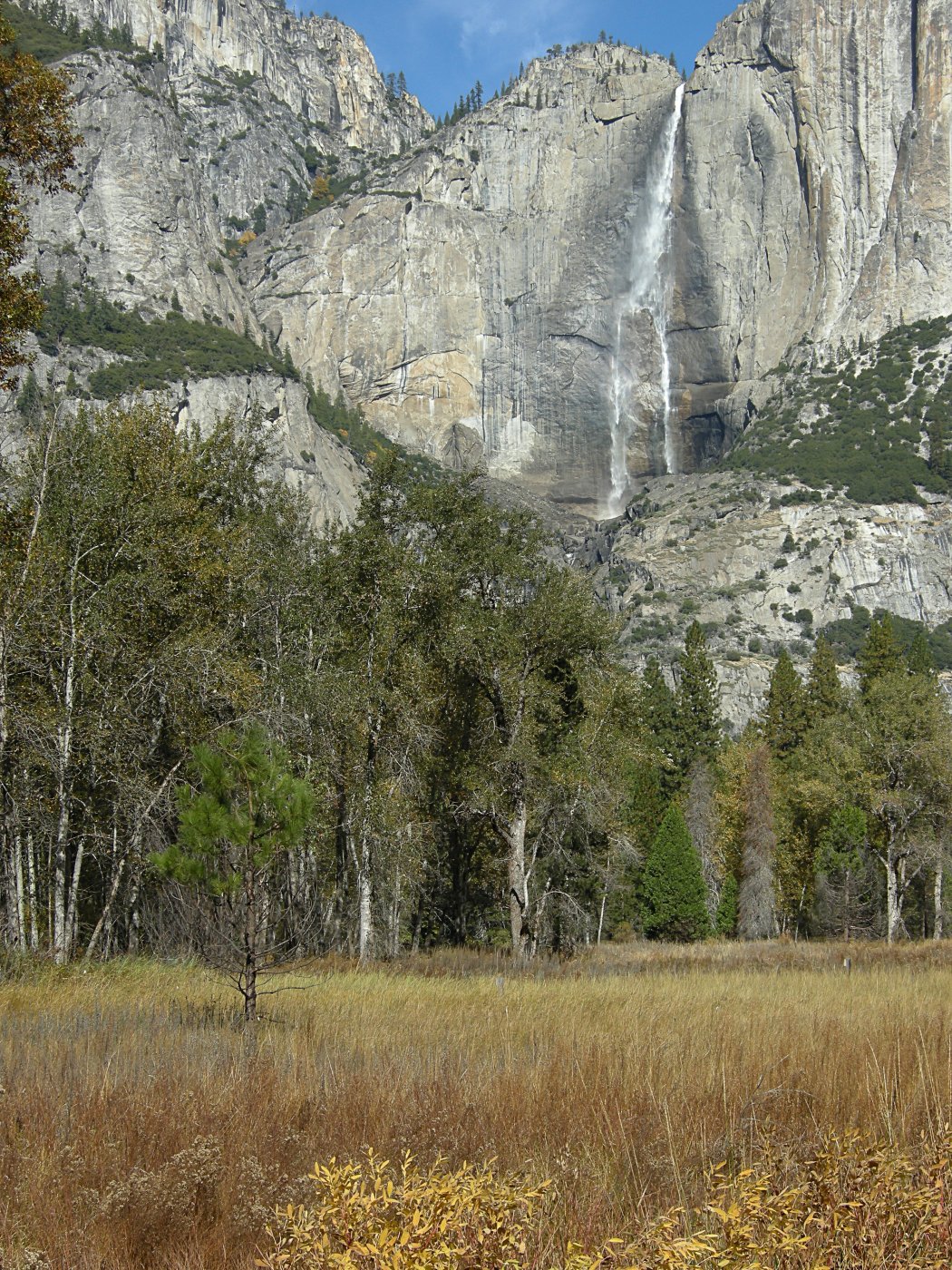 Yosemite Falls in Autumn