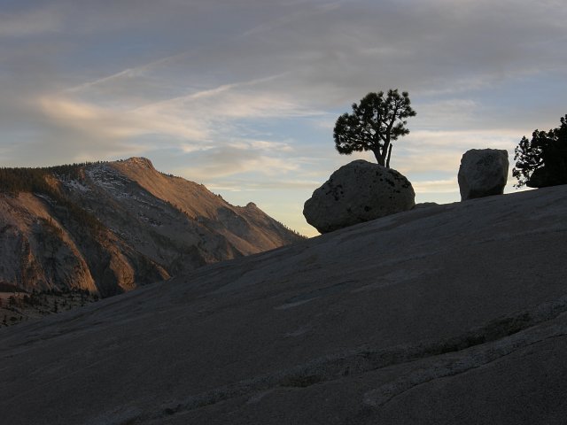 Clouds Rest sunset from Olmsted Point