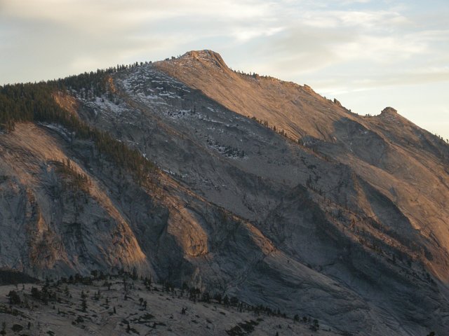 Sunset view of Clouds Rest 