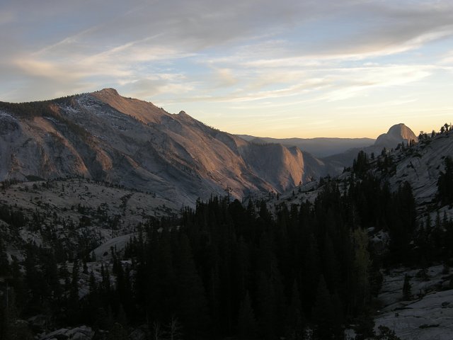 Clouds Rest and Half Dome 