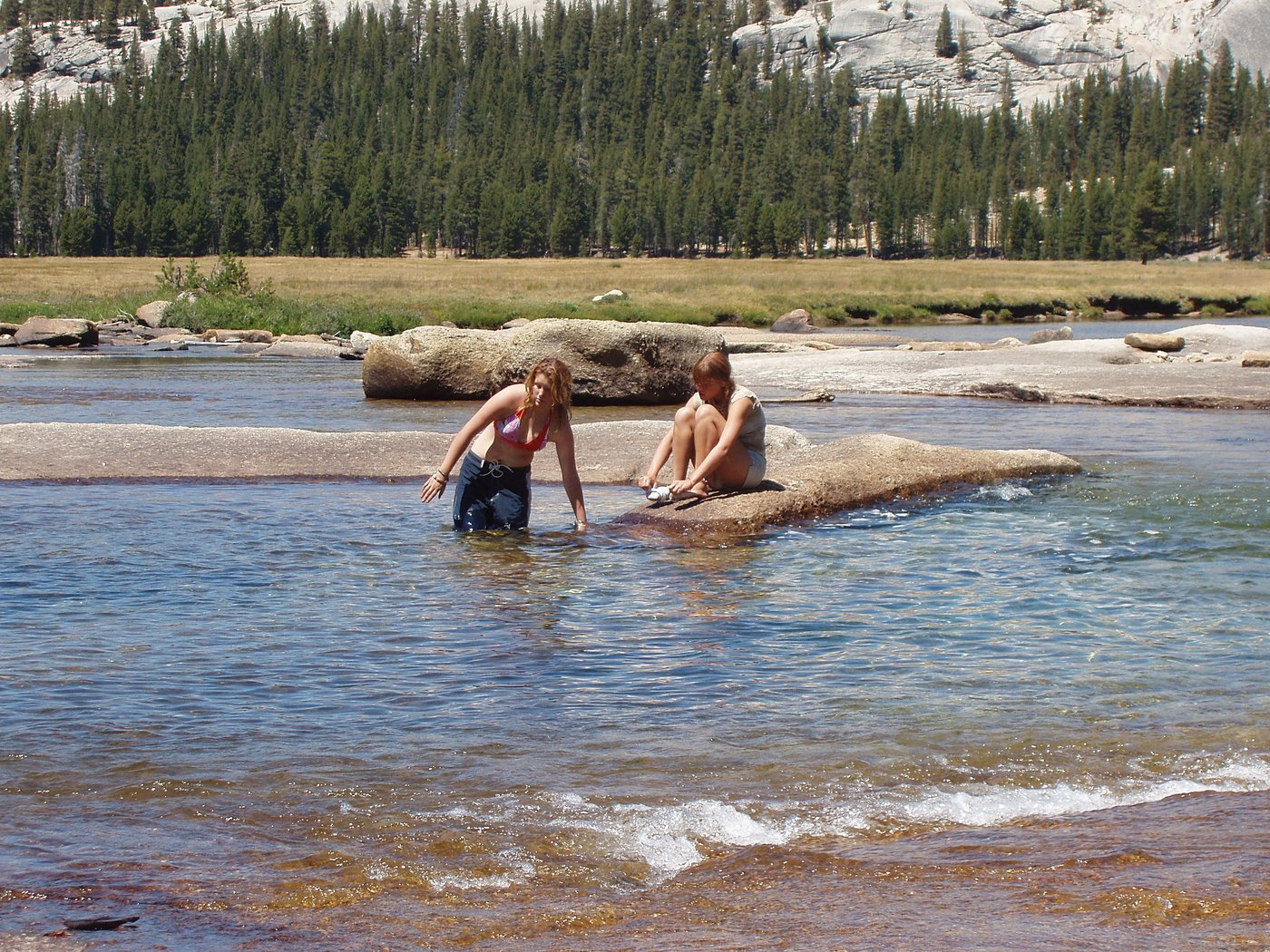 August Swim in the Tuolumne River