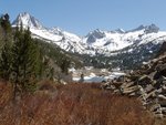 Sierra Peaks in May at a Mostly Empty South Lake