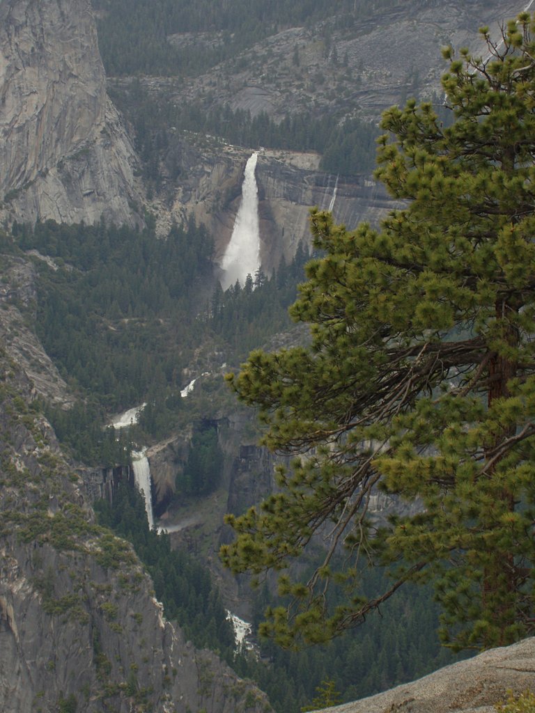 Nevada and Vernal Falls