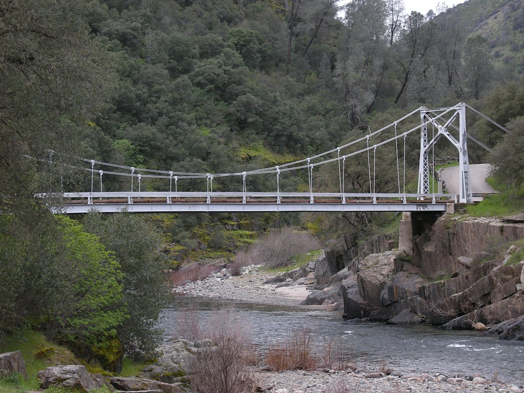 Suspension Bridge at Briceburg