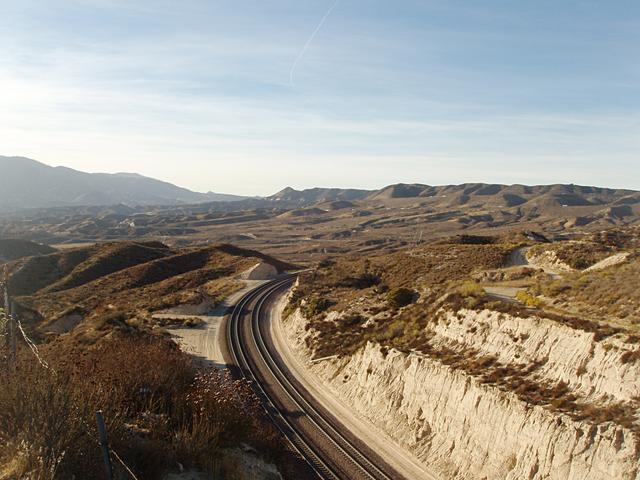 Looking Downhill from Summit