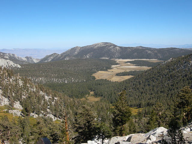 Horseshoe Meadow from Cottonwood Pass