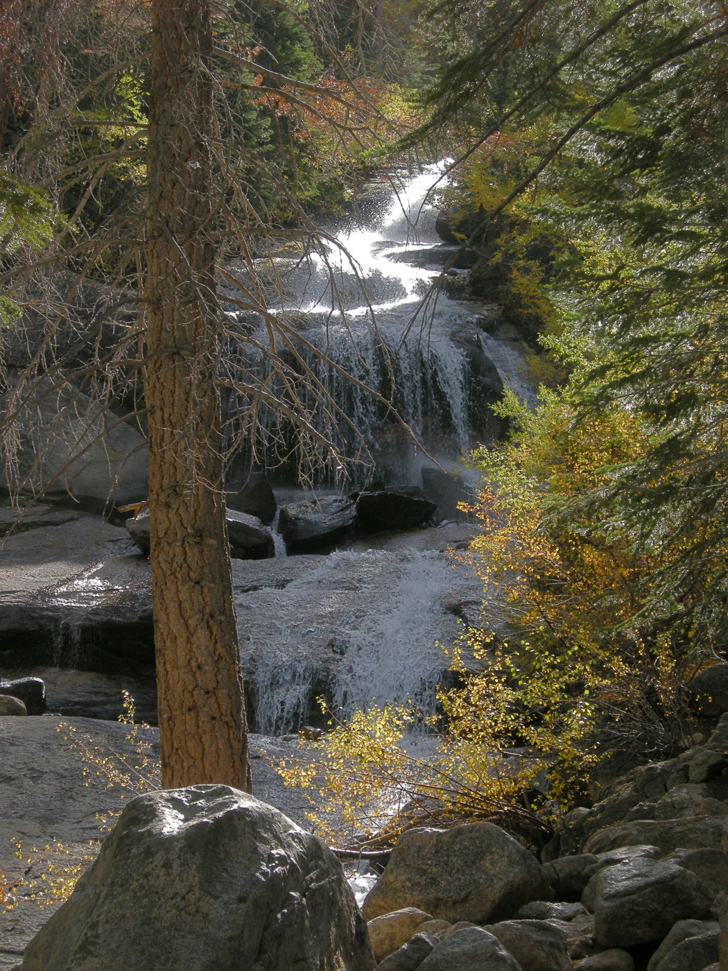 Waterfall at Whitney Portal