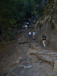 Getting close to the top of the Mist Trail