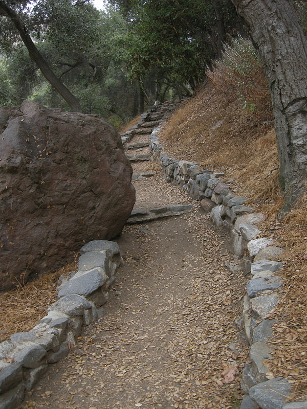 Approach to the trail