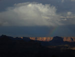 Rainbow over the Grand Canyon