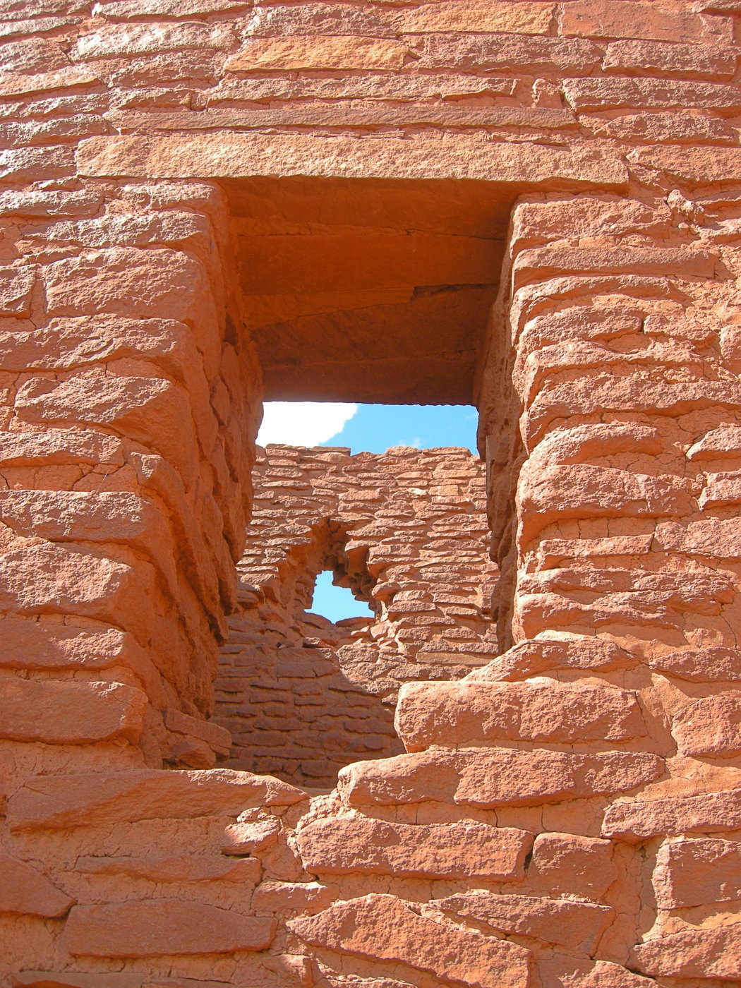 Windows at Wukoki Ruins