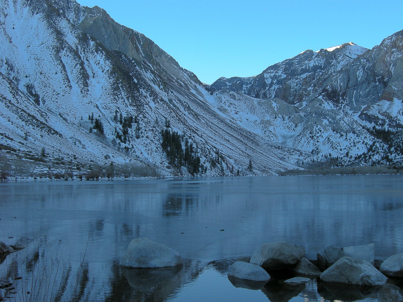 Early morning at Convict Lake