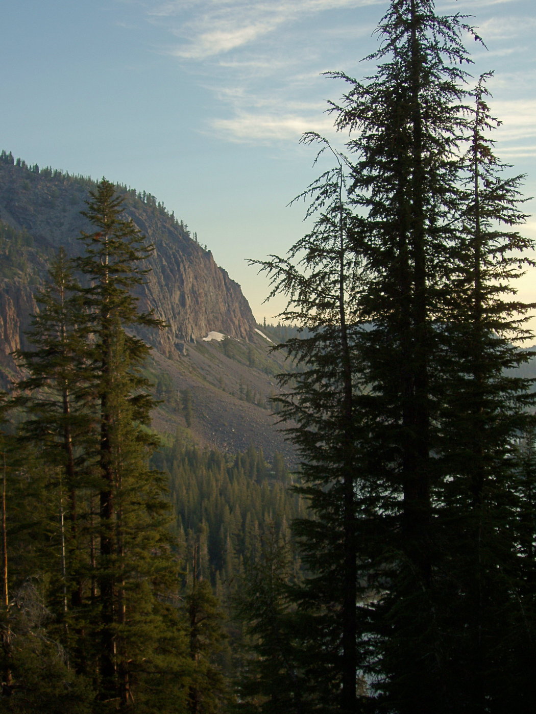 Dawn at Mammoth Lakes