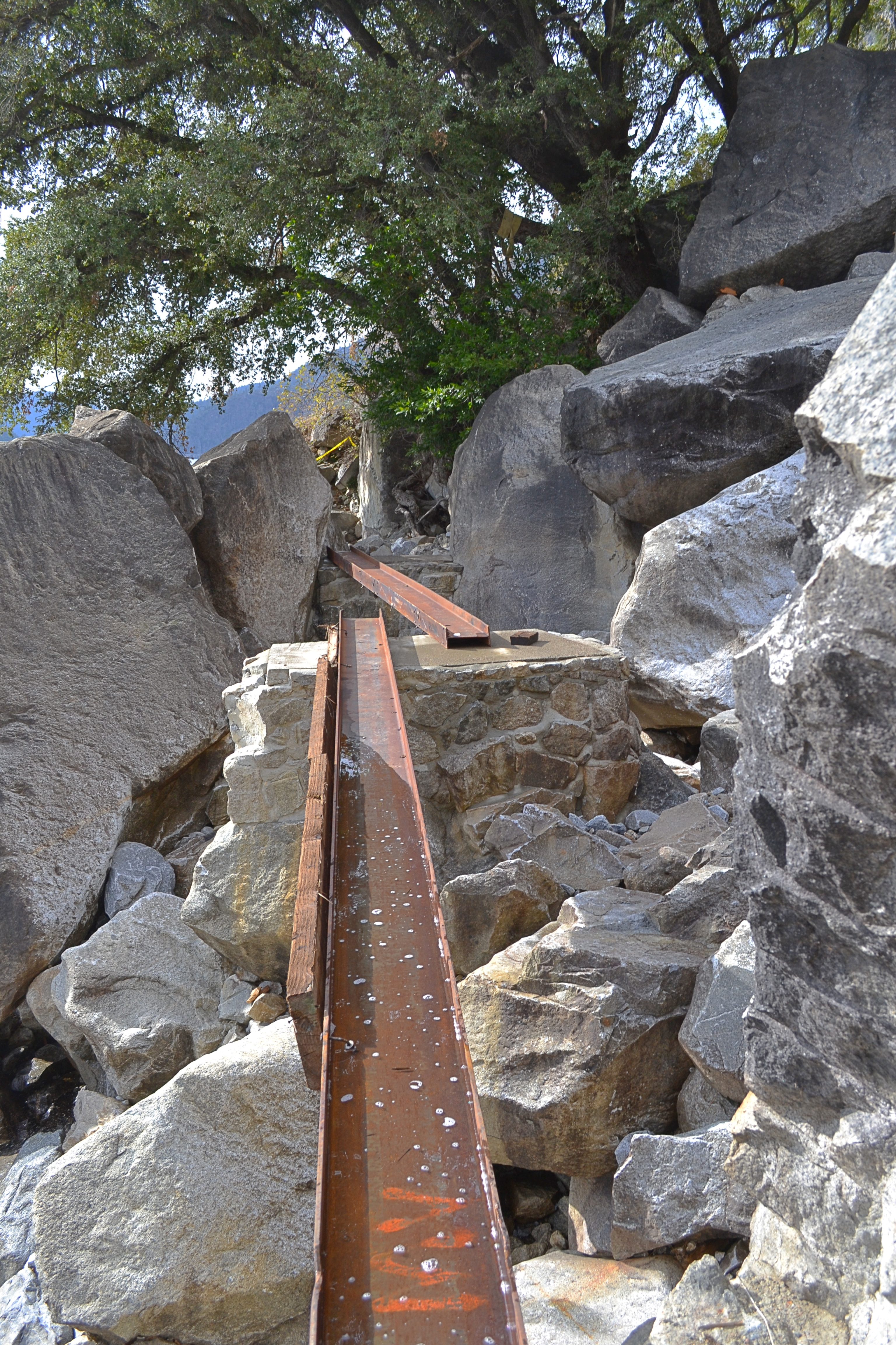 Wapama Falls Bridge