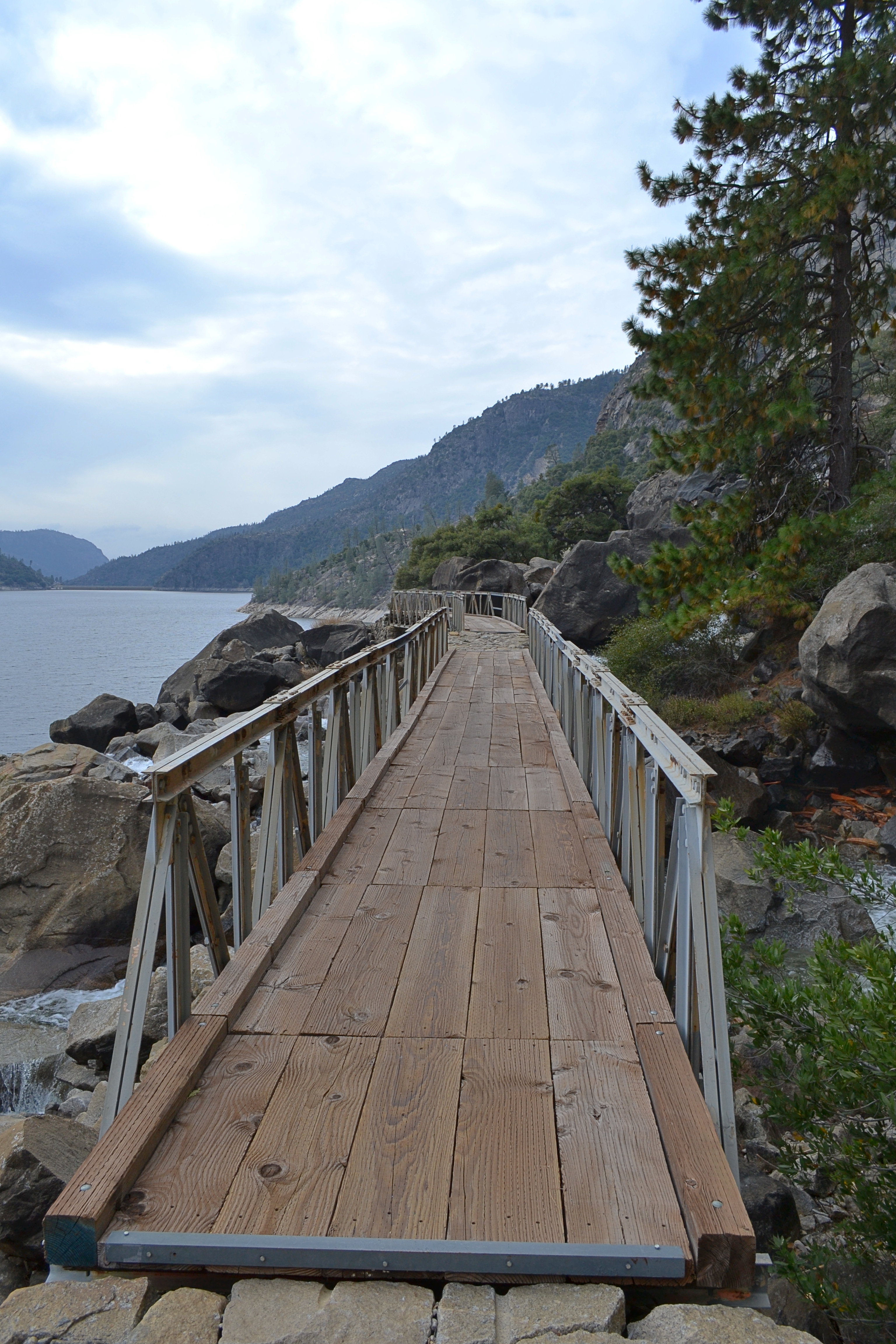 Bridge at Wapama Falls