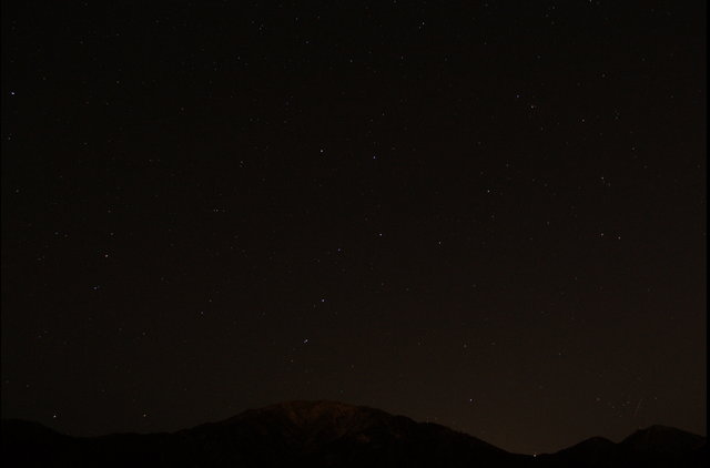 Same Geminid shot but from the raw file