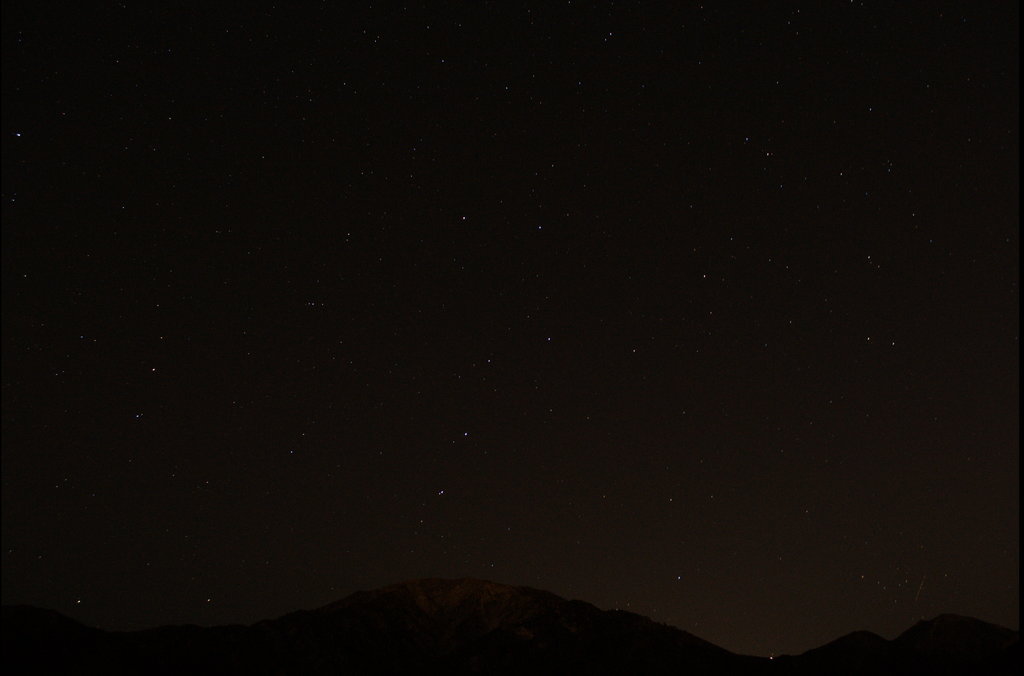 Same Geminid shot but from the raw file
